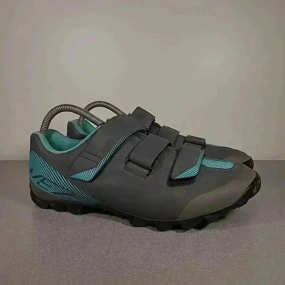 Shimano  Mez ME200 SPD MTB Cycling Shoe Grey/Green EU 41 US 8.5